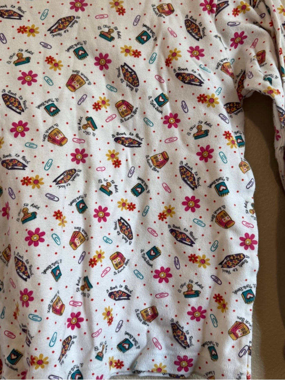 Vintage White Floral and Patterned Long Sleeve Turtleneck - Picture 2 of 5